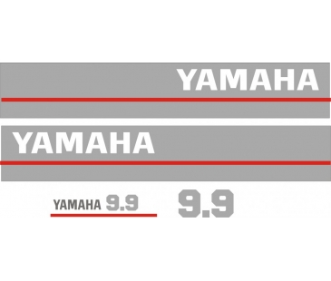 Yamaha 9.9 tekne motoru sticker